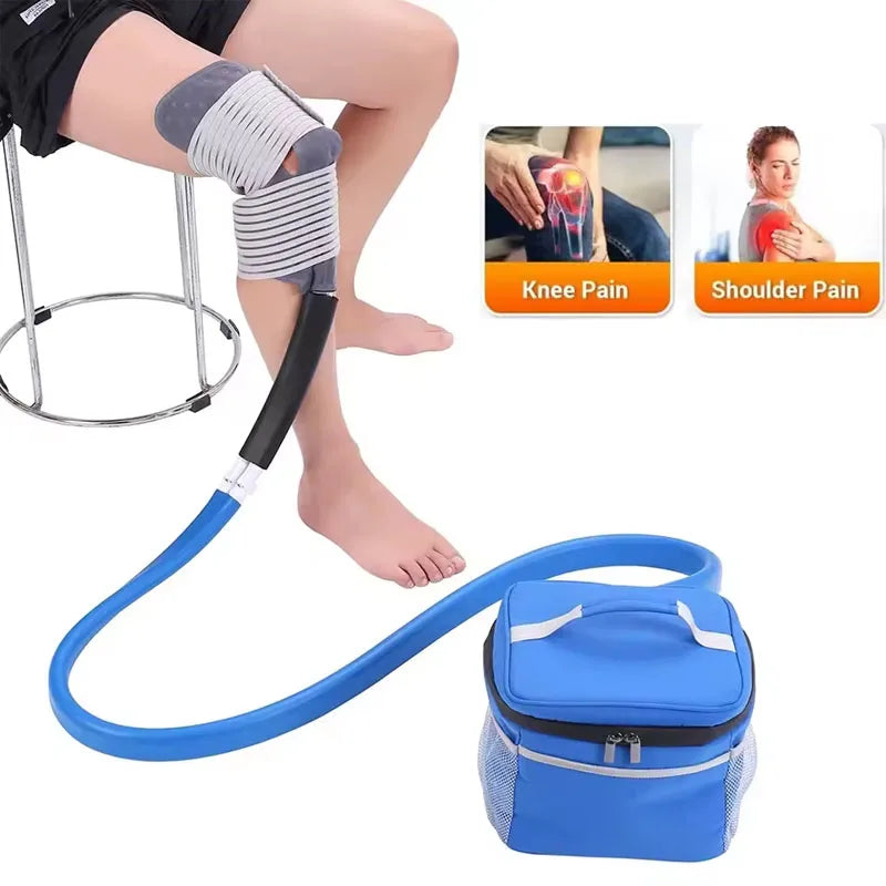 Cold Therapy Machine Cryotherapy Freeze Kit System for Post-Surgery Care, ACL, MCL, Swelling, Sprains, and Other Injuries ﻿